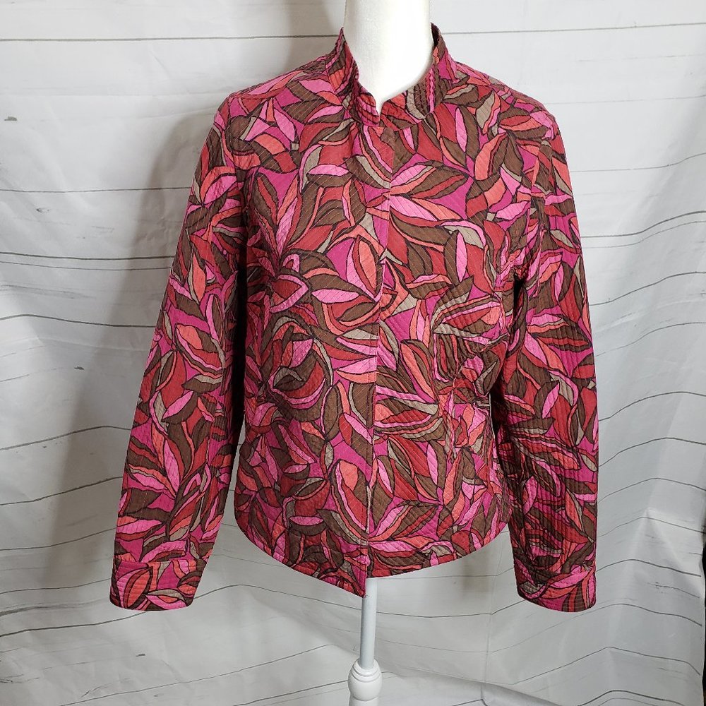 Sigrid Olsen Silk Blazer sz 16